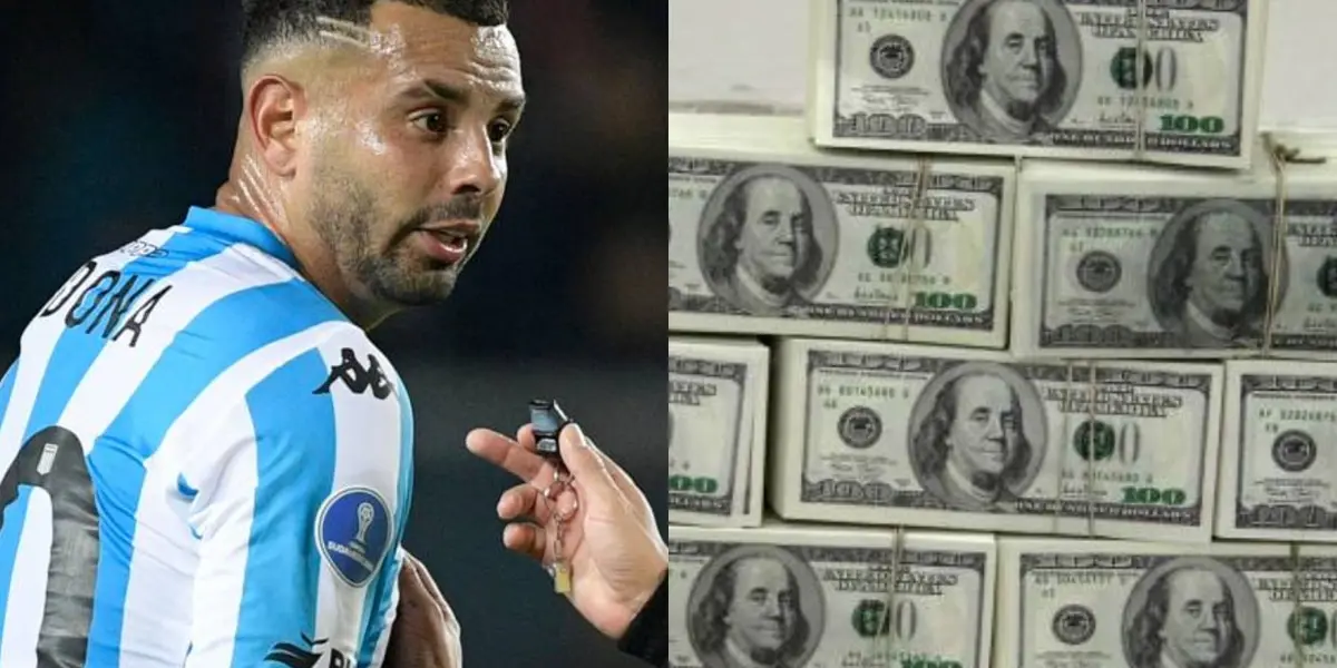 Edwin Cardona ha cometido muchos errores en Argentina y ahora el Racing ha perdido una millonada por culpa del colombiano.