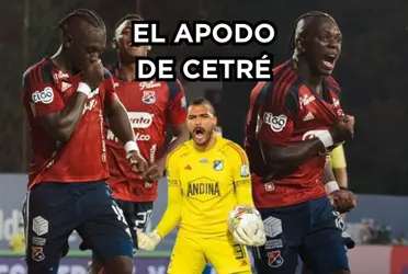 El apodo de Cetré luego de humillar a Álvaro Montero de Millonarios FC