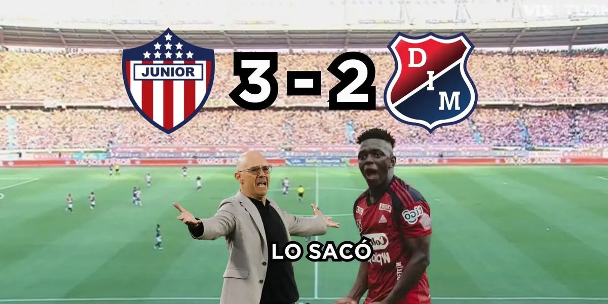 Edwuin Cetré solo jugó 45 minutos contra el Junior FC.