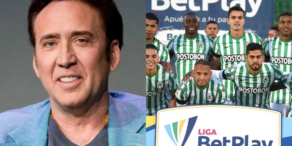 El actor Nicolas Cage conoció de primera mano a Millonarios FC y desde allí le guarda mucho respeto al cuadro "Embajador".