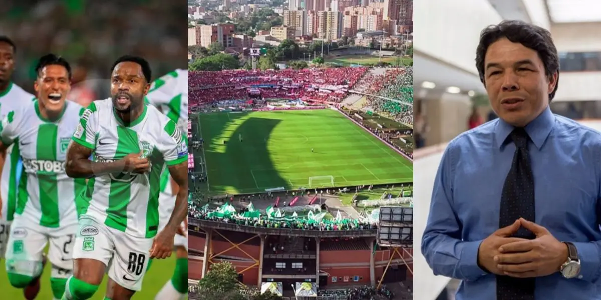 El alcalde encargado de Medellín destapó lo que pasa con Atlético Nacional 