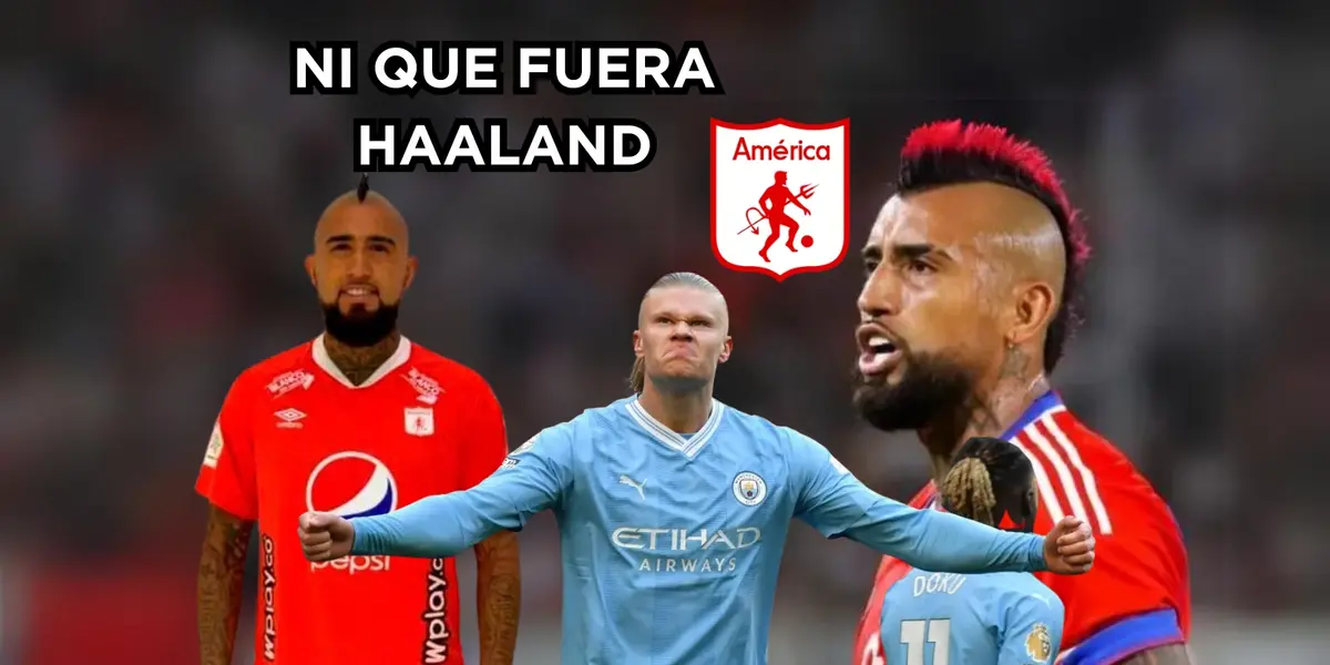 El América de Cali tomó una decisión radical con el caso de Arturo Vidal.