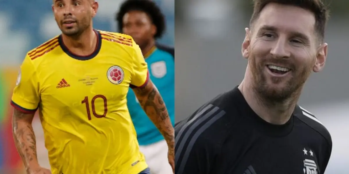 El argentino Germán Pezzella en un partido contra la Selección Colombia se burló de Edwin Cardona por un motivo personal.