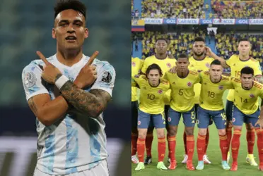 El argentino Lautaro Martínez solo respeta en la Selección Colombia a Radamel Falcao y no es de ahora es desde hace mucho tiempo por una razón.