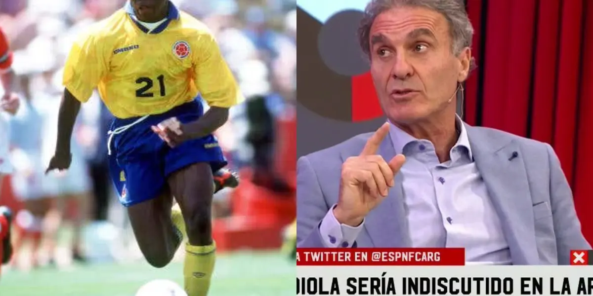 El argentino Óscar Ruggeri considera que el colombiano más grande en la historia es Carlos Valderrama y lo puso a nivel de cracks mundiales.