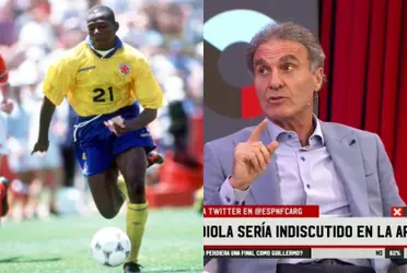 El argentino Óscar Ruggeri considera que el colombiano más grande en la historia es Carlos Valderrama y lo puso a nivel de cracks mundiales.