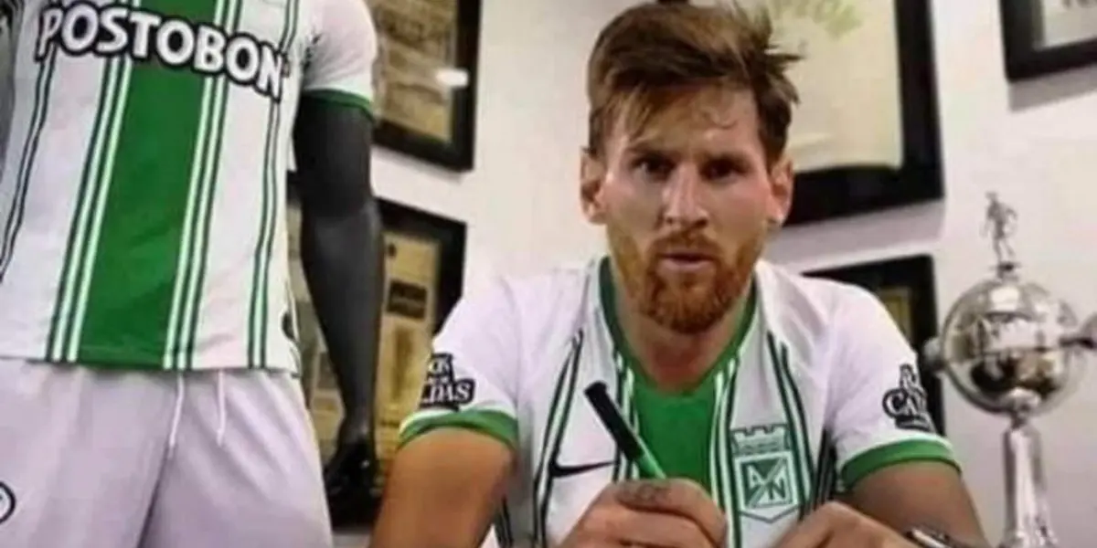 El argentino en su museo personal tiene la camiseta del Junior FC y todo se dio por una particular ocasión.