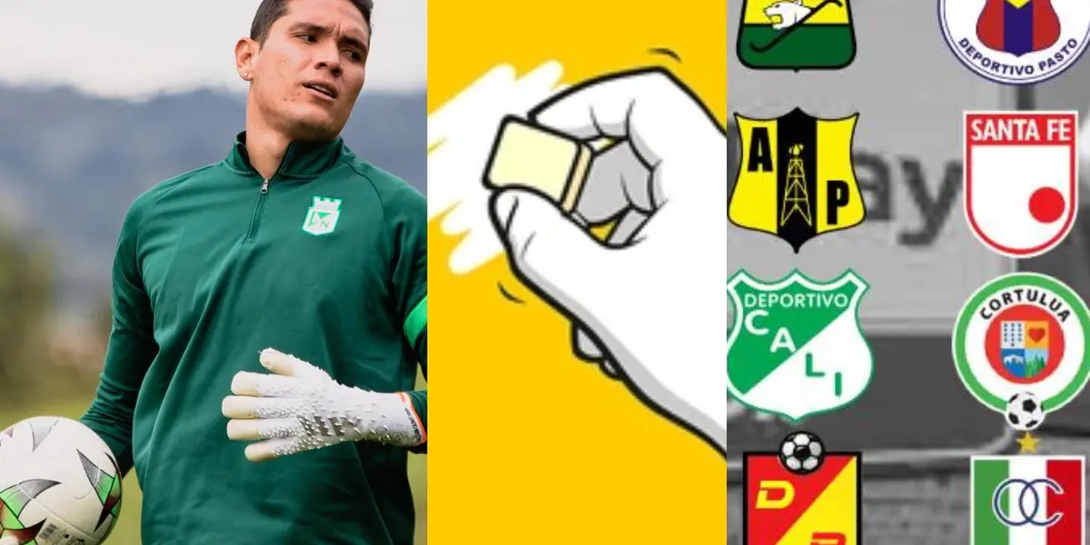 El arquero Aldair Quintana ha sido borrado en Atlético Nacional por su bajo rendimiento