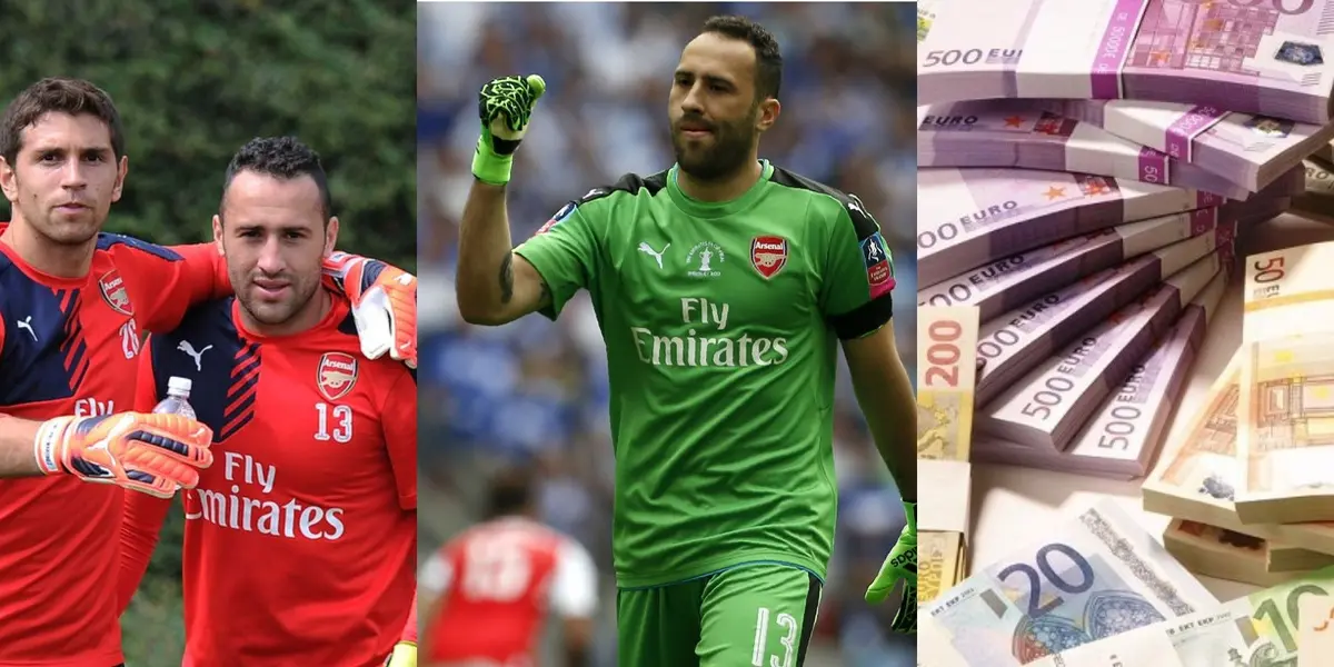 El arquero argentino fue suplente de David Ospina en Arsenal