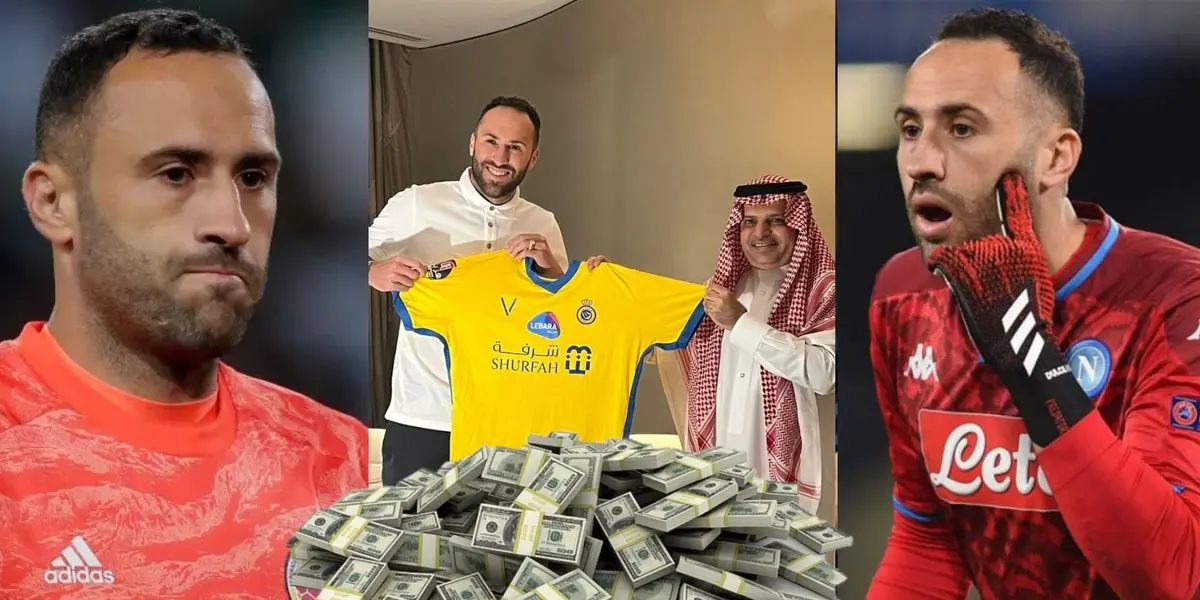 El arquero colombiano decidió dejar Napoli donde era crack para ganar millones en Arabia Saudita 