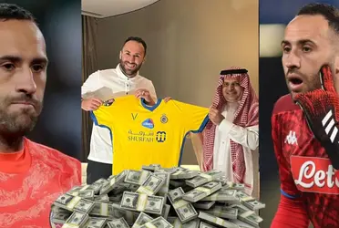El arquero colombiano decidió dejar Napoli donde era crack para ganar millones en Arabia Saudita 