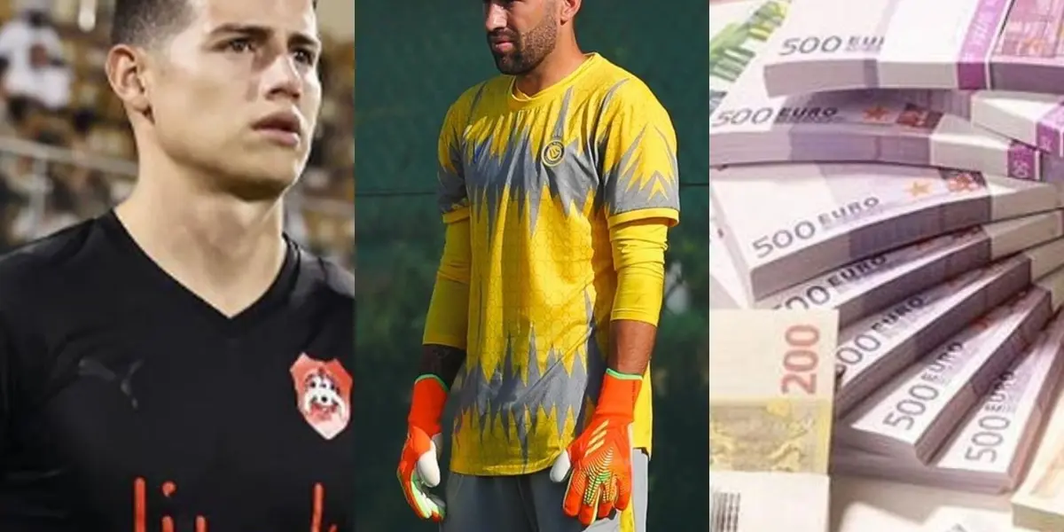 El arquero colombiano dejó Europa para jugar con Al Nassr de Arabia Saudita