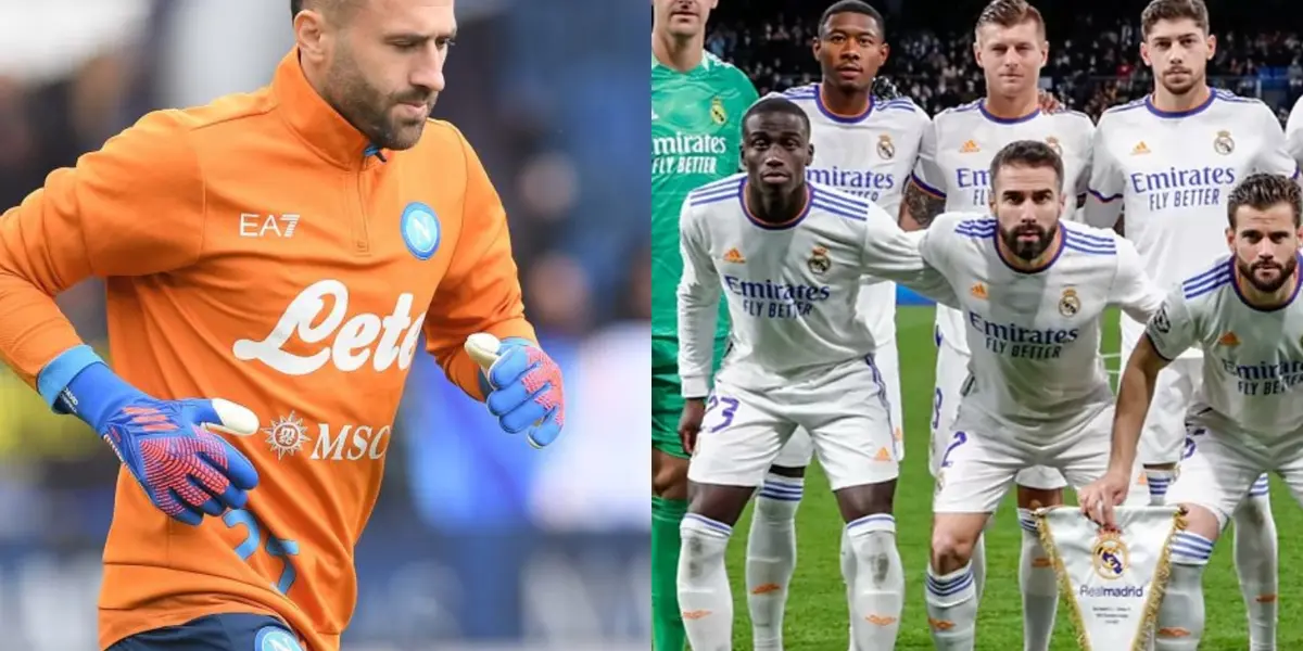 El arquero colombiano no ha renovado contrato con Napoli y tendría una condición para fichar por el equipo español.