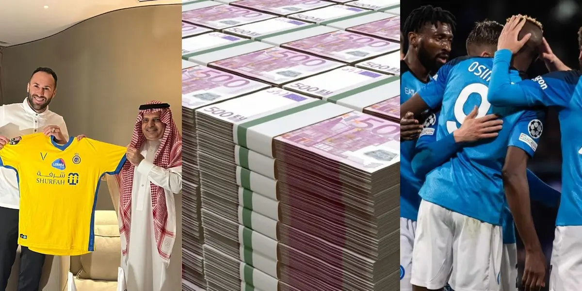 El arquero colombiano le dio un golpe bajo a Napoli para ganar millones en Arabia Saudita