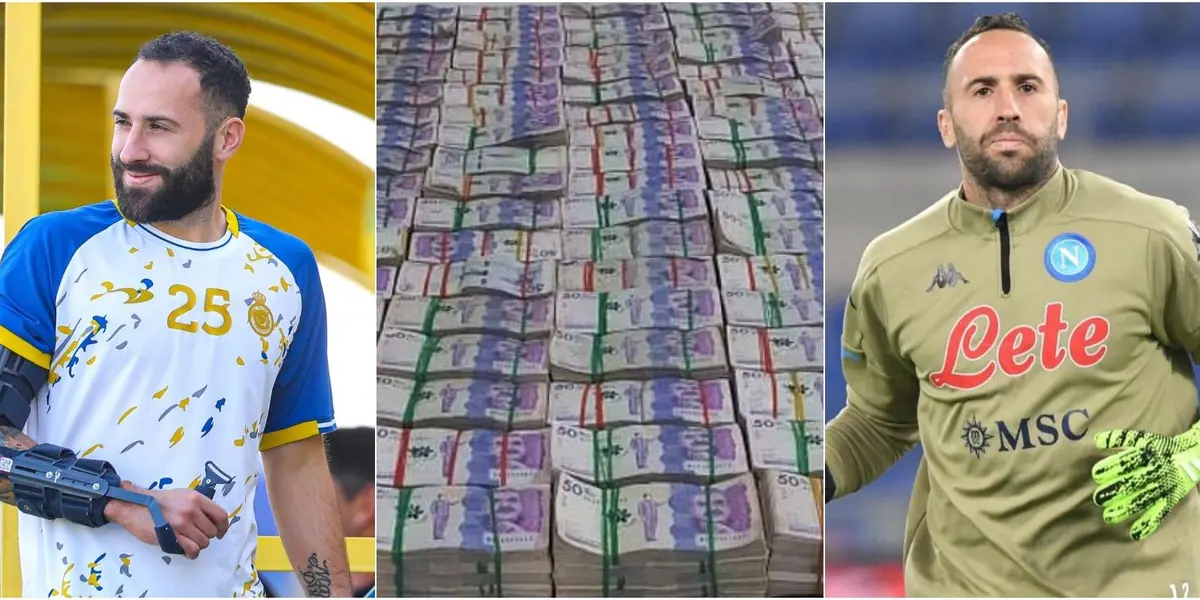 El arquero colombiano llegó la temporada pasada al club de Arabia Saudita