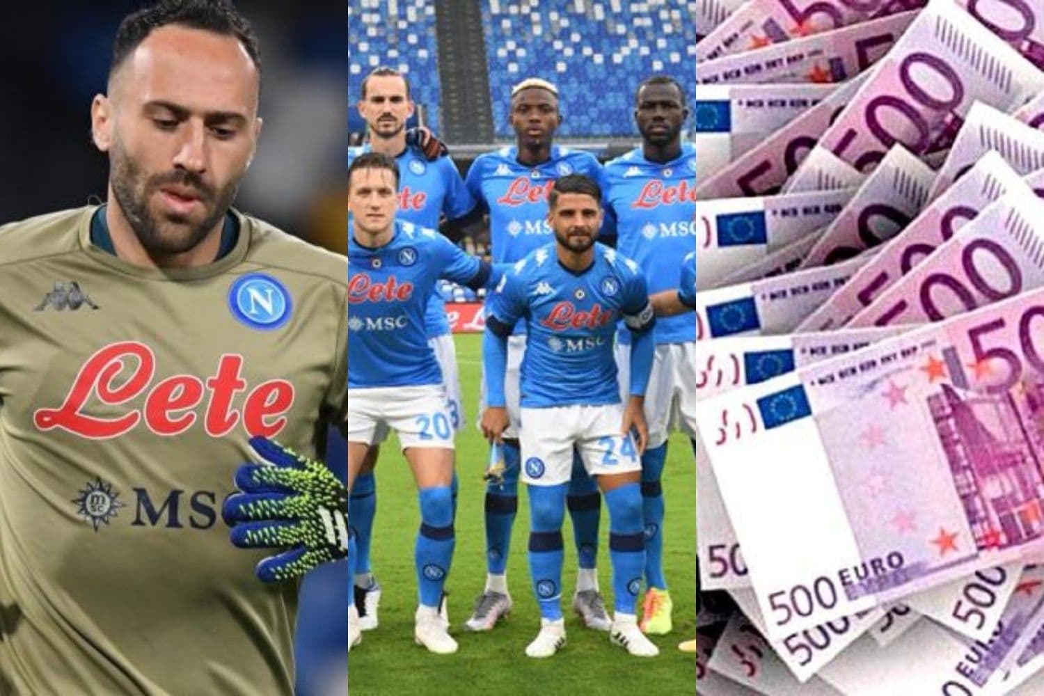 El arquero colombiano no seguiría en Napoli tentado por el millonario sueldo en Arabia Saudita