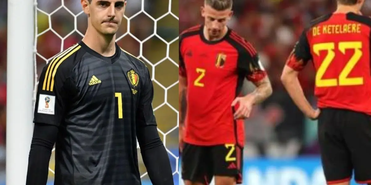 El arquero del Real Madrid habló luego del fracaso de la selección de Bélgica en el Mundial de Catar 2022 