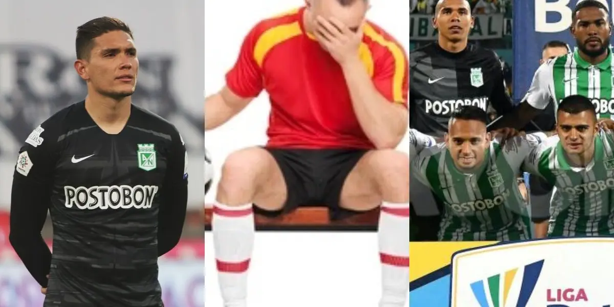 El arquero fue borrado en el equipo verdolaga donde es suplente de Kevin Mier