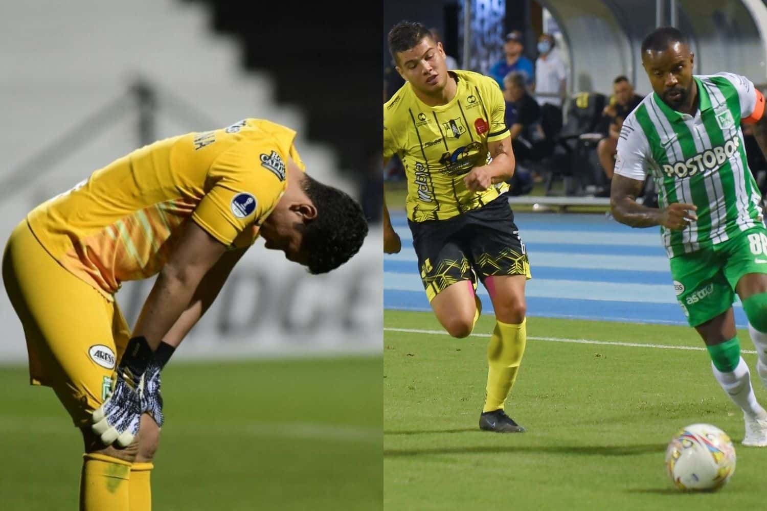 El arquero fue suplente en la victoria de Atlético Nacional ante Alianza Petrolera y las cámaras lo captaron en una insólita acción