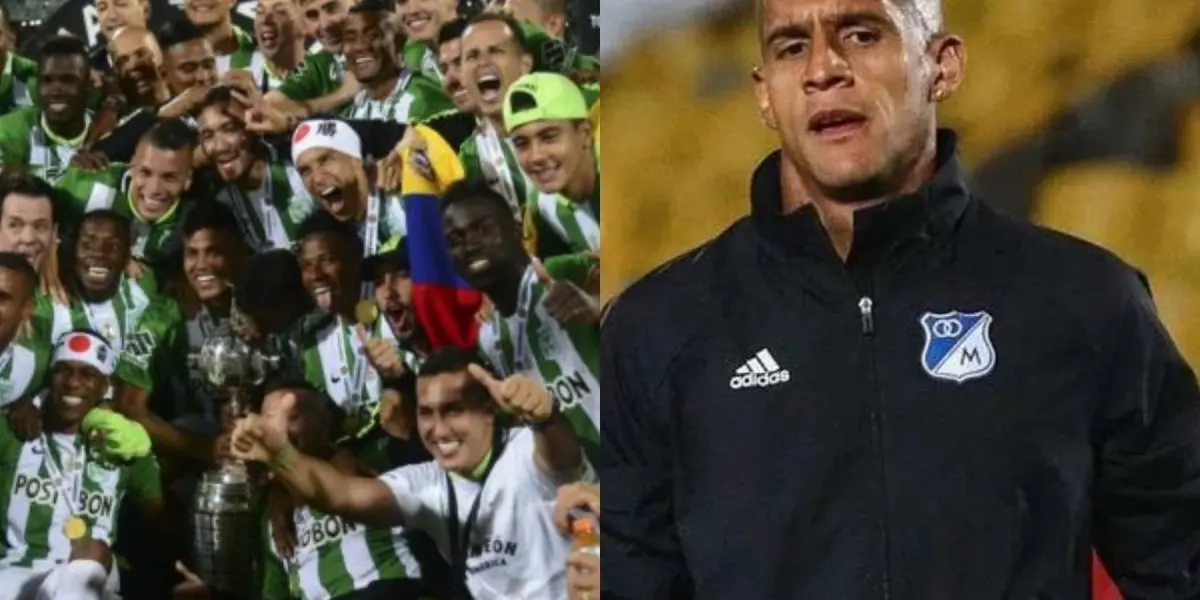 El arquero jugó en Atlético Nacional donde salió campeón de la Copa Libertadores