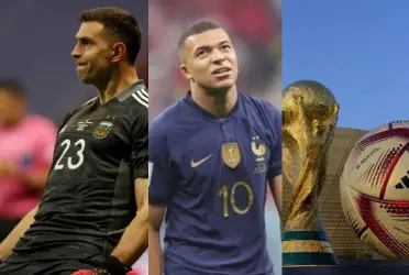 El arquero de la selección argentina le quitó protagonismo a Kylian Mbappé ´previo a la gran final de la Copa Mundo de Catar 2022
