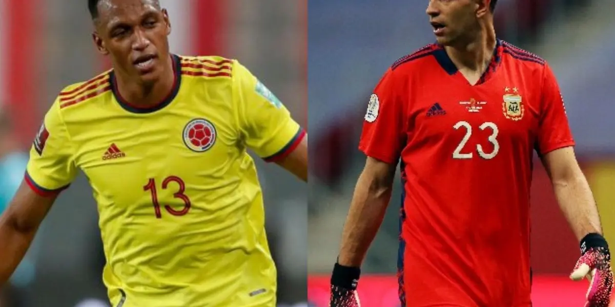 El arquero de la Selección Argentina y el Aston Villa habló sobre el defensor colombiano 