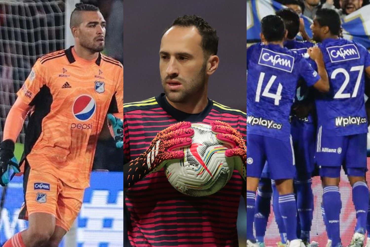 El arquero tuvo una gran acción al estilo David Ospina con Millonarios ante Deportivo Pereira