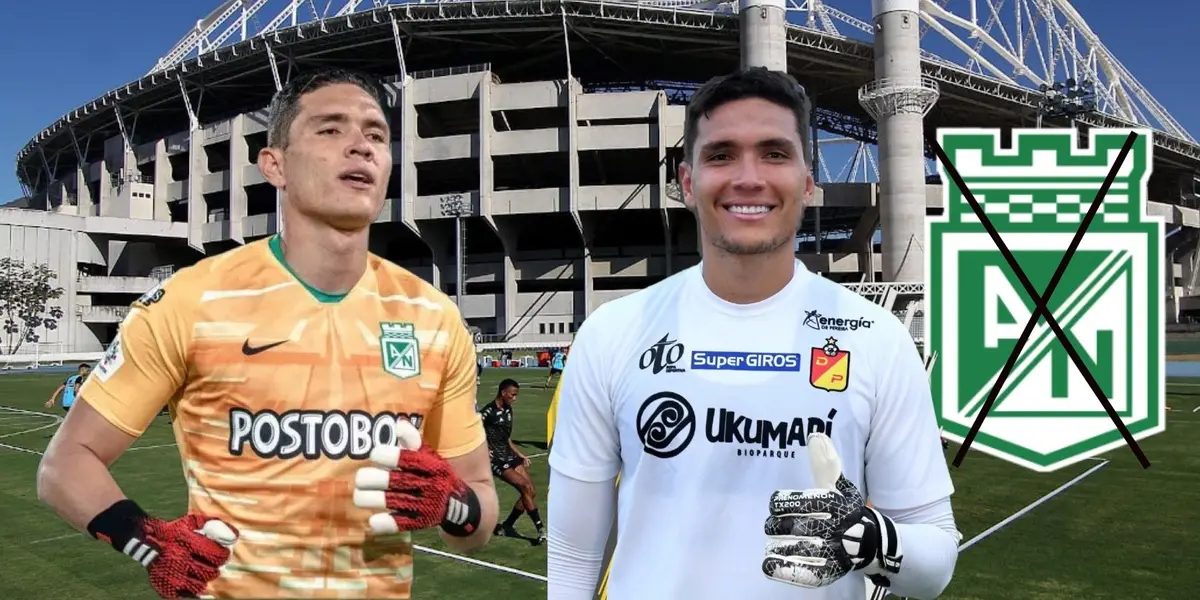 El arquero venía jugando en el Deportivo Pereira donde estuvo a préstamo esta temporada