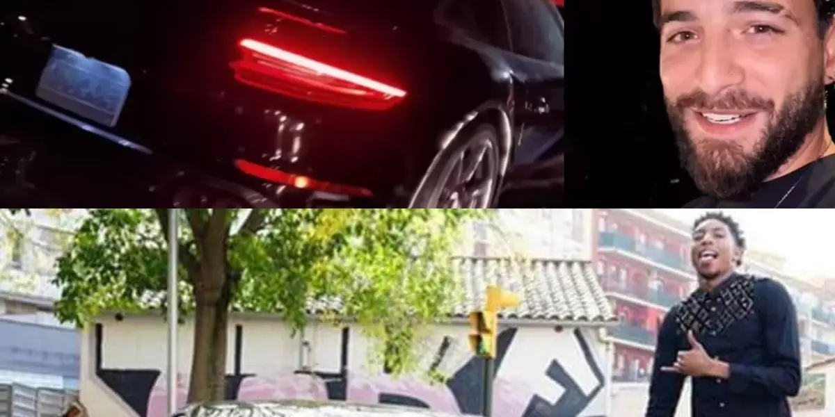El artista colombiano Maluma presume su nuevo carro Porshe 911 que vale varios millones