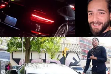 El artista colombiano Maluma presume su nuevo carro Porshe 911 que vale varios millones