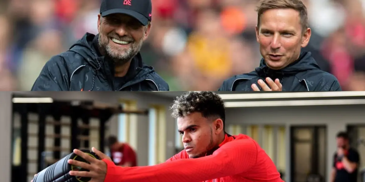 El asistente técnico de Jürgen Klopp dio muy buenas noticias sobre el colombiano Luis Díaz.