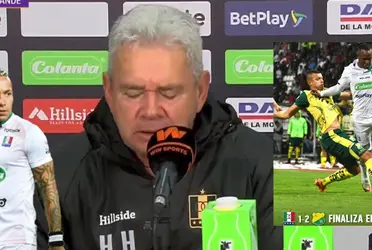 El asistente técnico de Pedro Sarmiento en Once Caldas habló tras la derrota ante Atlético Huila