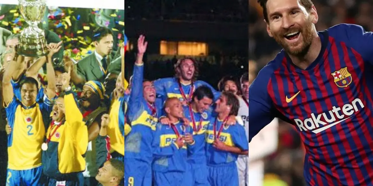 El astro argentino le regaló ocho camisetas a un jugador que pasó por la Selección Colombia 
