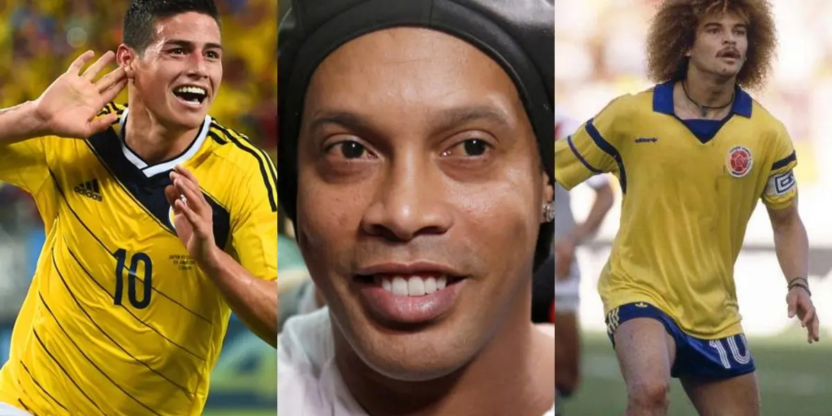El astro brasileño en una visita que tuvo hace poco tiempo en Colombia dejó claro quién es el futbolista colombiano con el cual le hubiese gustado jugar.
