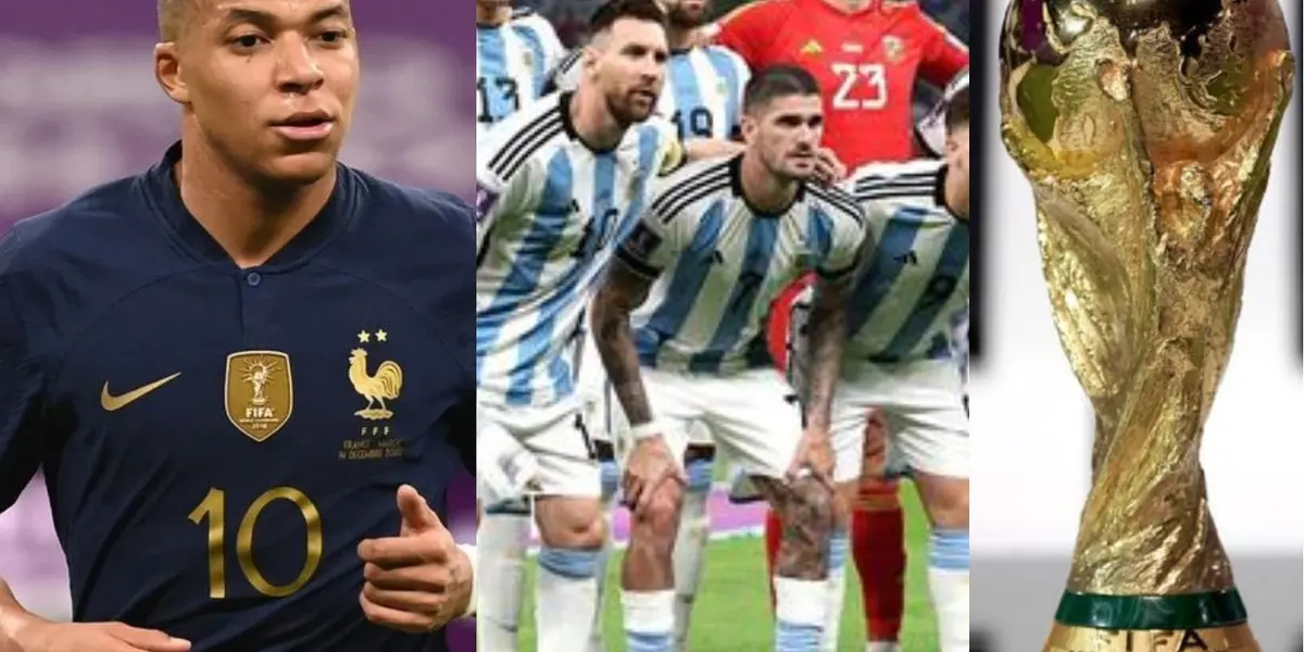 El astro francés es la gran figura en el partido de Francia ante Argentina en la final de la Copa Mundo de Catar 2022