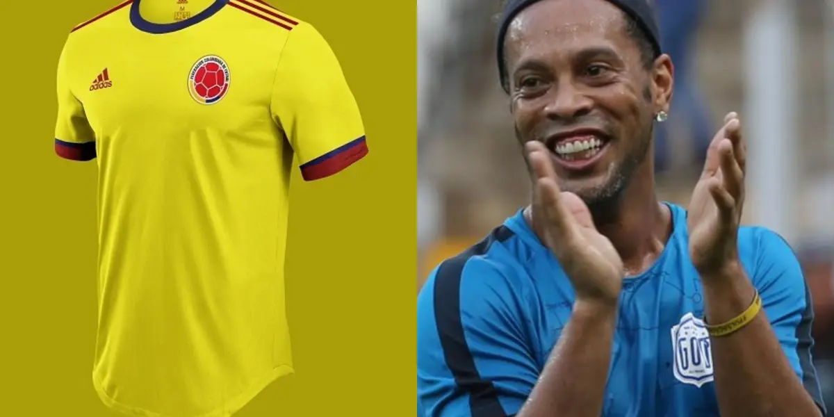El astro Ronaldinho luego de su destacada carrera como futbolista, reconoce solo a algunos colombianos como sus ídolos.