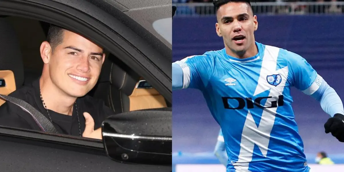 El atacante colombiano esta dispuesto a ofrecerle el lujoso auto a uno de sus mejores amigos de su carrera deportiva.