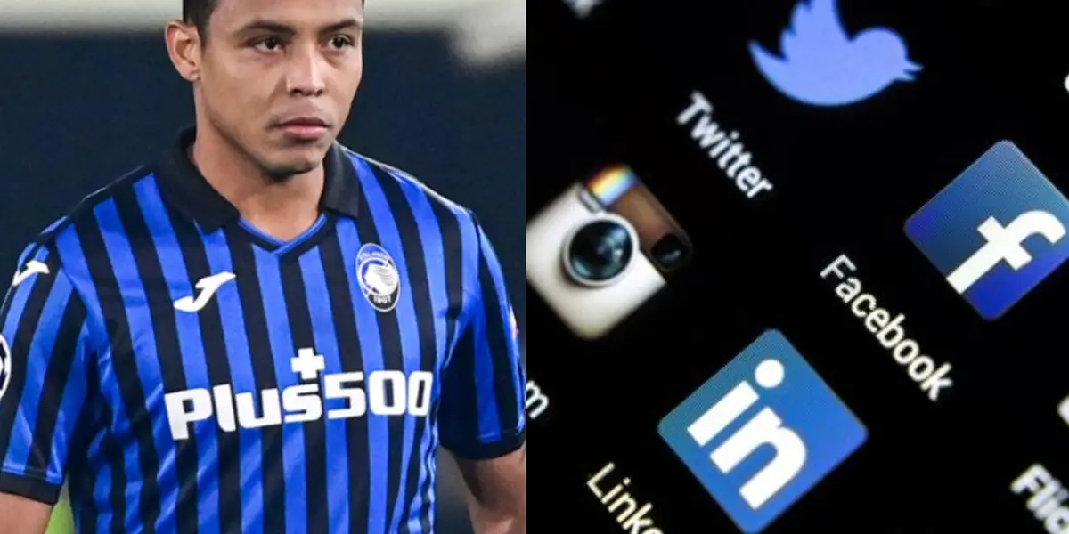 El atacante colombiano se reportó con gol en el empate del Atalanta, una joya que a pesar de causar elogios en el viejo continente, en su país lo sentenció en las redes sociales.
