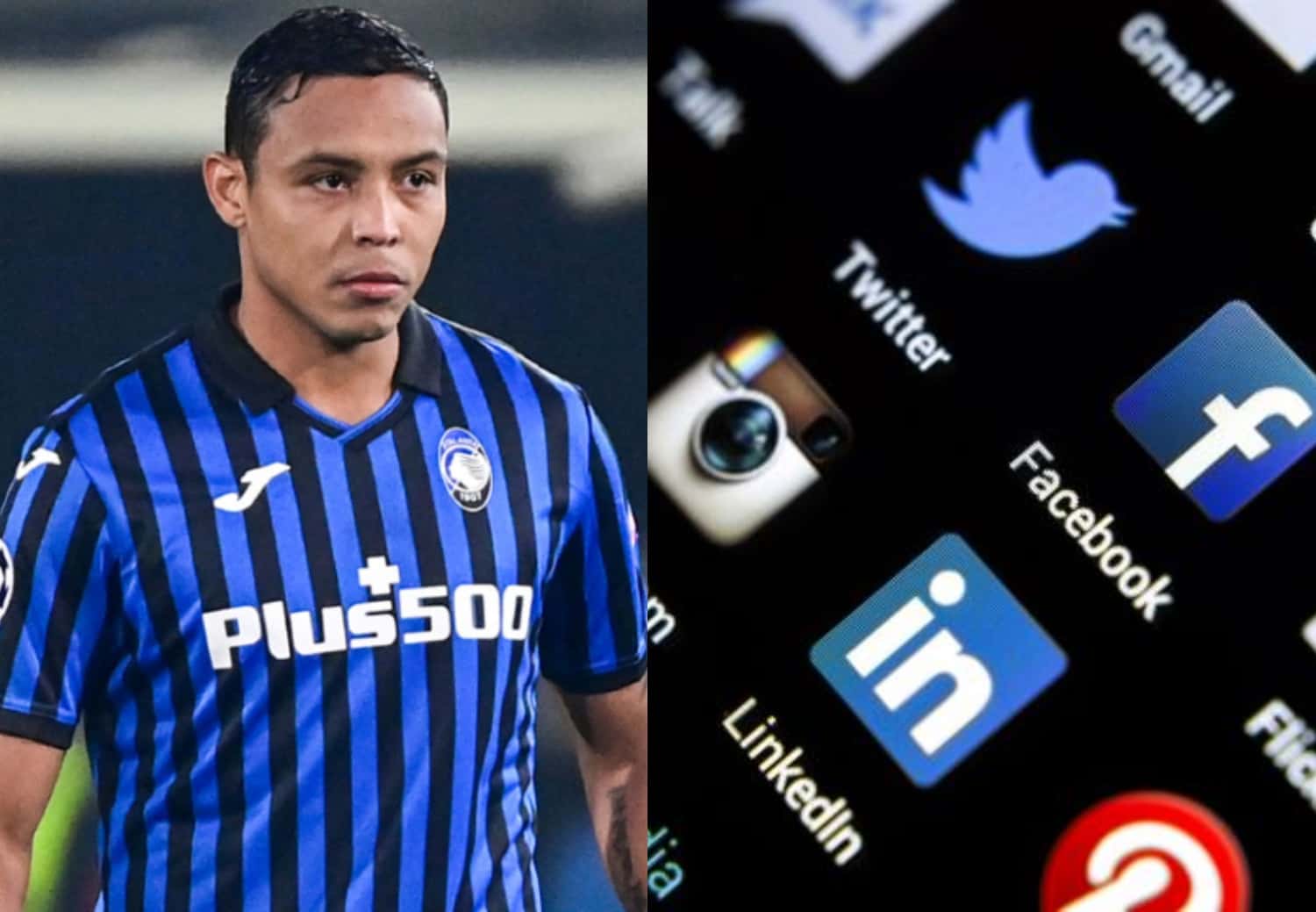 El atacante colombiano se reportó con gol en el empate del Atalanta, una joya que a pesar de causar elogios en el viejo continente, en su país lo sentenció en las redes sociales.