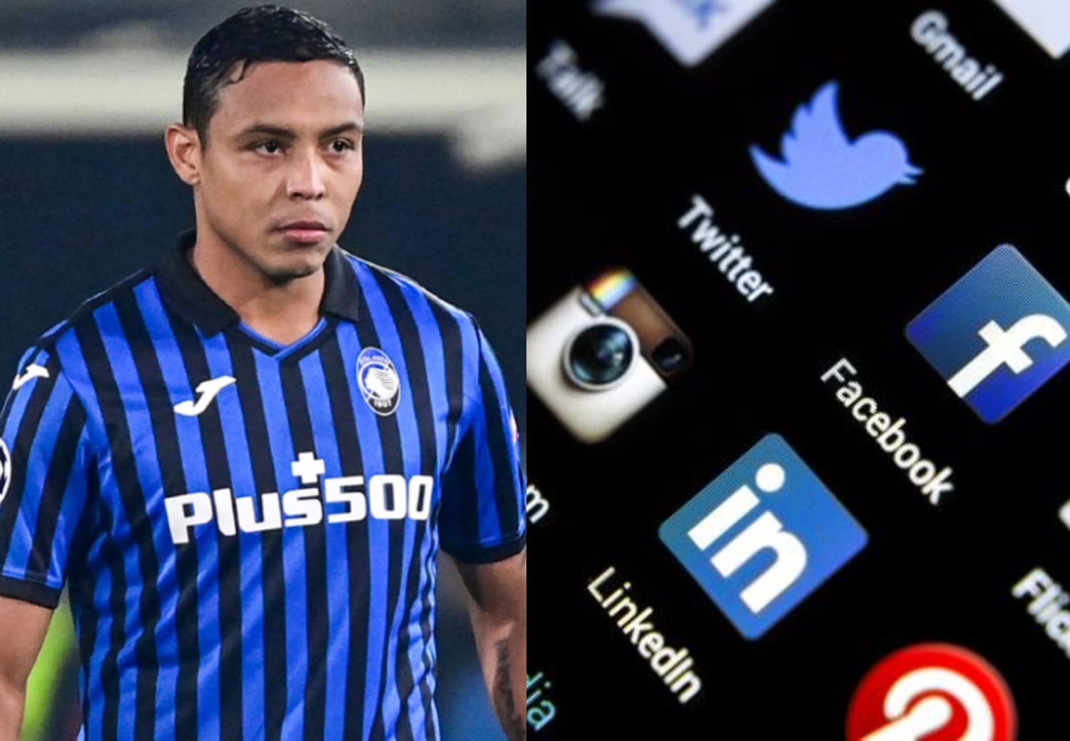 El atacante colombiano se reportó con gol en el empate del Atalanta, una joya que a pesar de causar elogios en el viejo continente, en su país lo sentenció en las redes sociales.