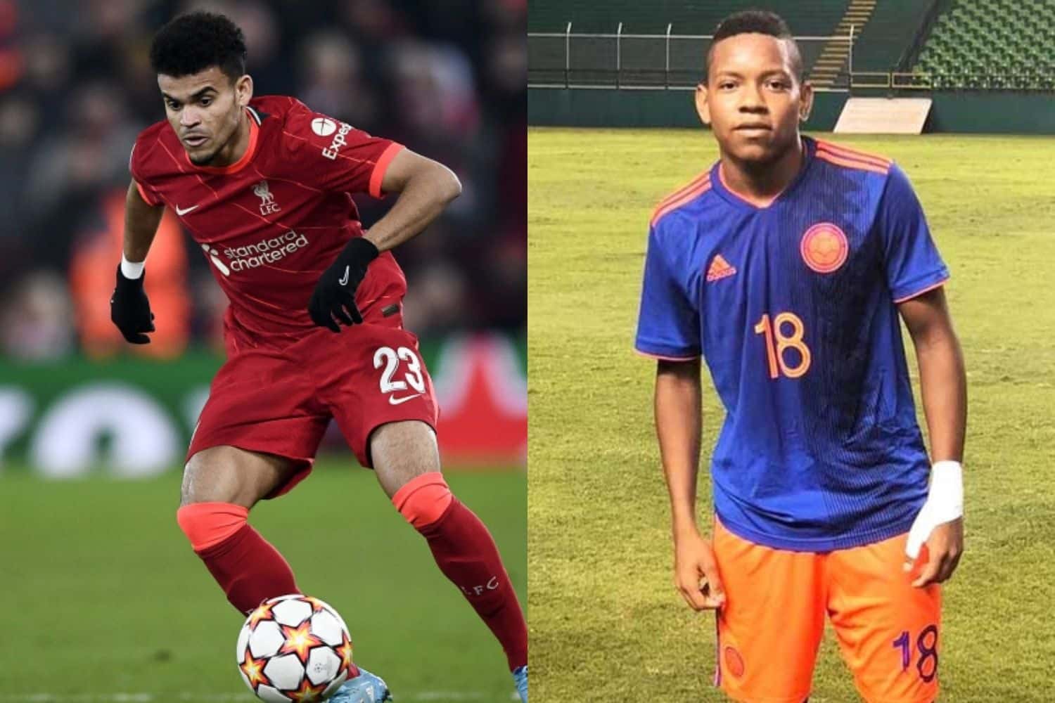 El atacante colombiano vive un gran presente en Liverpool de Inglaterra