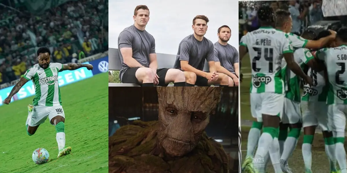 El atacante fue la gran figura de Atlético Nacional tras marcar un golazo en el estadio Atanasio Girardot