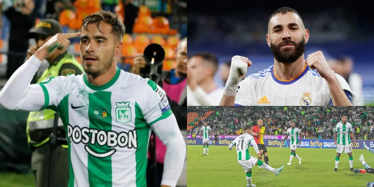 El atacante fue la gran figura en el superliga ante Deportivo Pereira que ganó Nacional 4-3 disputado en el estadio Atanasio Girardot