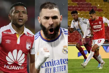 El atacante jugó casi todo el compromiso del cuadro cardenal ante Deportes Tolima en la liga Betplay