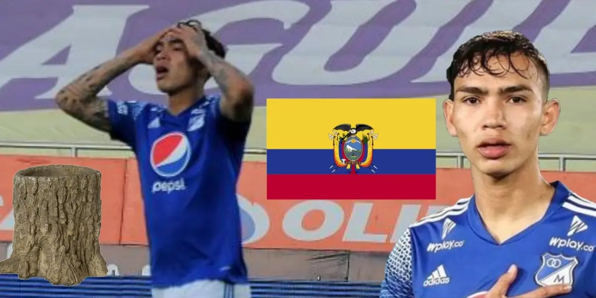 El atacante no tuvo un buen paso por Millonarios al mando de Alberto Gamero