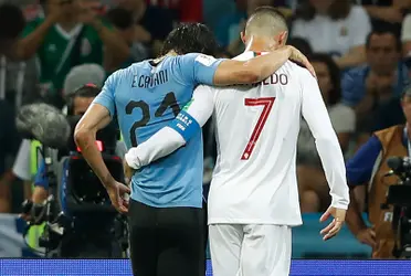 El atacante portugués agradeció un gesto de 'respeto' y buena competencia por parte del uruguayo