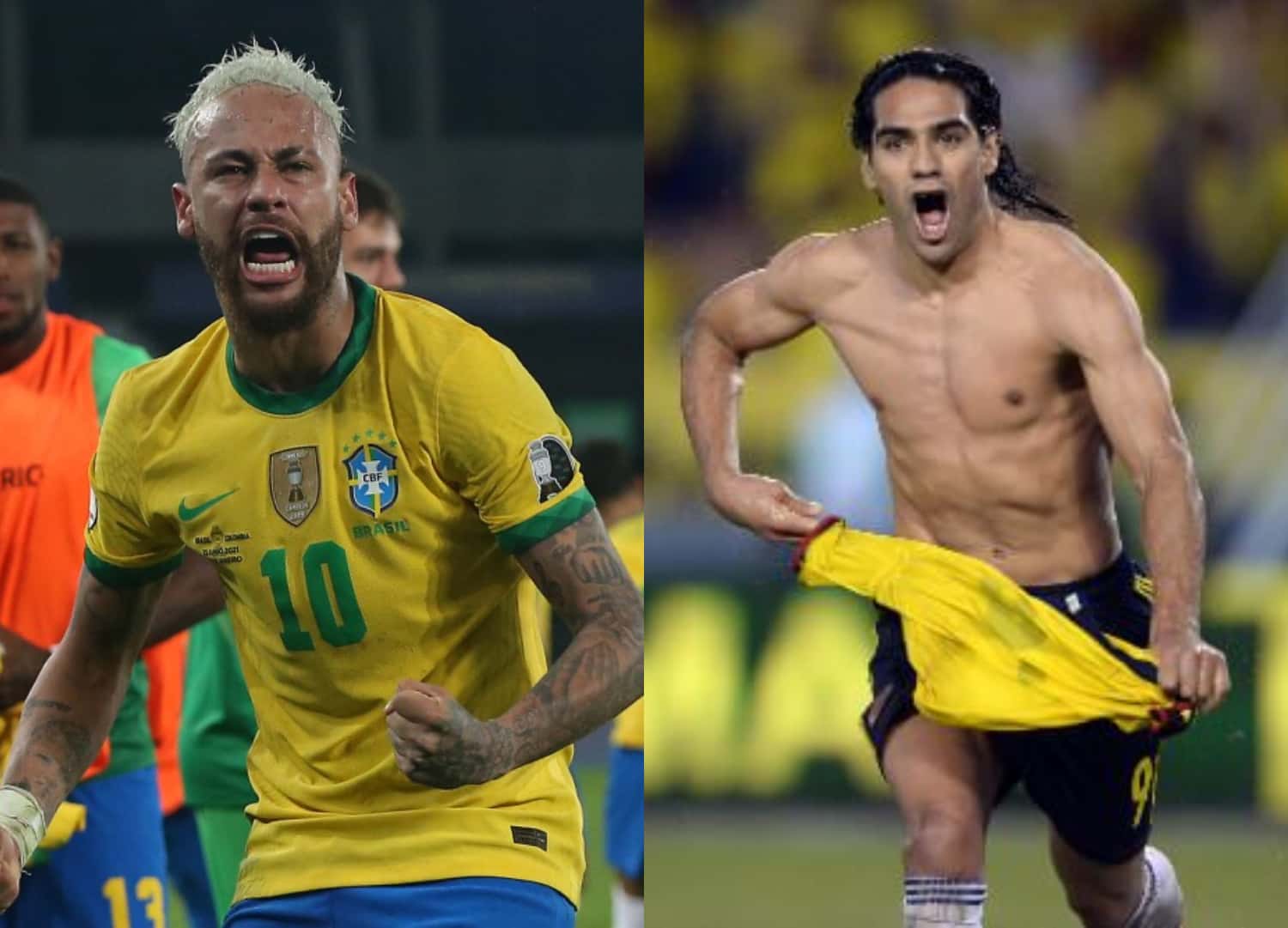 El brasileño Neymar cuando juega contra Colombia solo acepta la camiseta de James Rodríguez por un motivo personal.