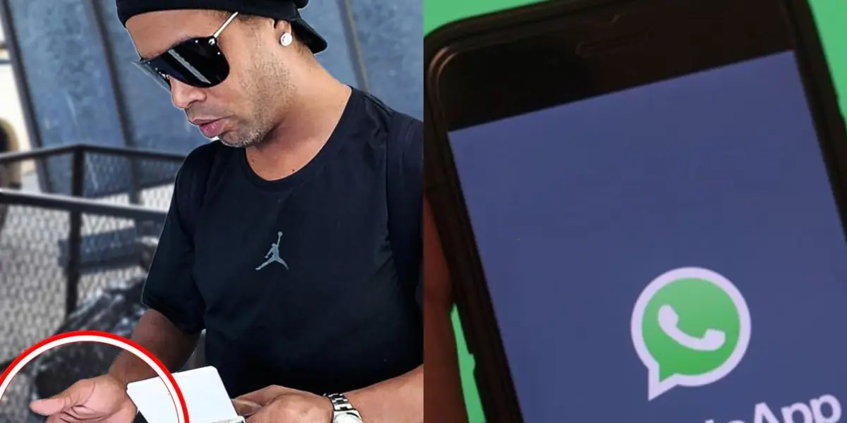 El brasileño Ronaldinho admira y respeta al colombiano René Higuita, adicional a ello tiene una anécdota con el colombiano y sus grupos de amigos en WhatsApp.