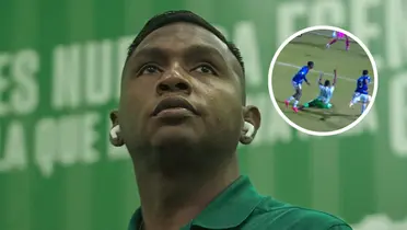 El Búfalo rompió el silencio respecto a la polémica sanción de la DIMAYOR  Foto: Nacionaloficial y Captura de Win Sports