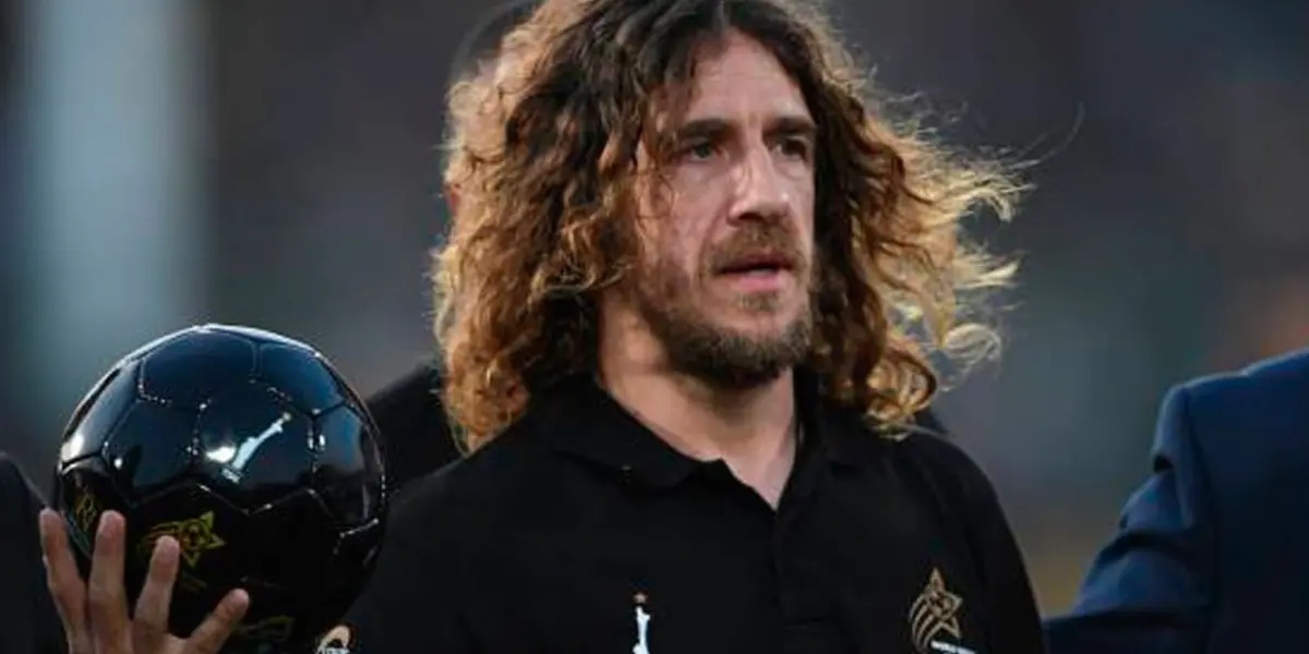 El campeón del mundo Carles Puyol tiene respeto por Independiente Santa Fe e incluso cuenta con la camiseta del cuadro “Cardenal” estampada con su nombre.